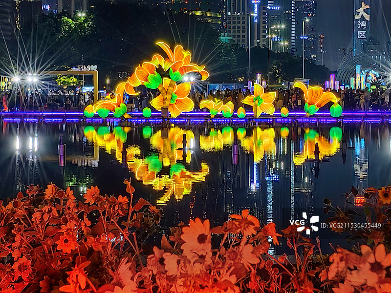 广州灯光节（海心沙）图片素材