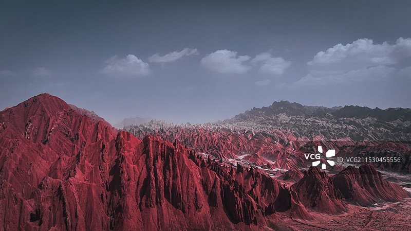 新疆·天山红石林图片素材