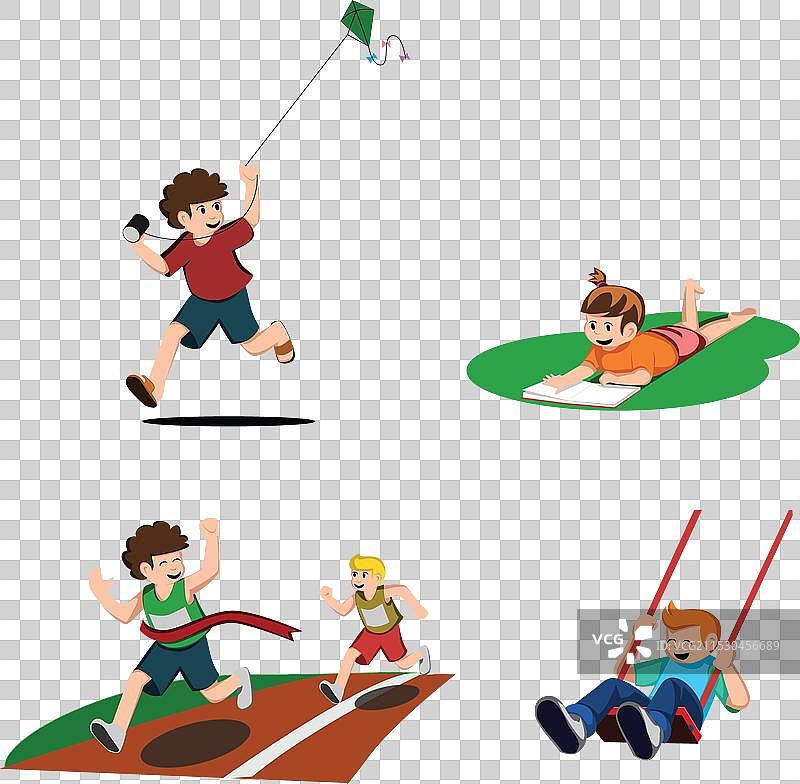 快乐儿童活动设计图片素材