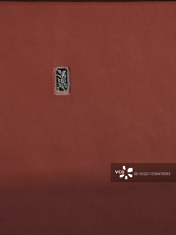 极简红墙（摄于万寿寺）图片素材