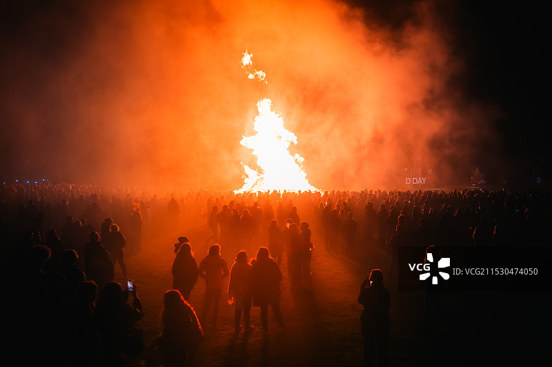 英国篝火节图片素材