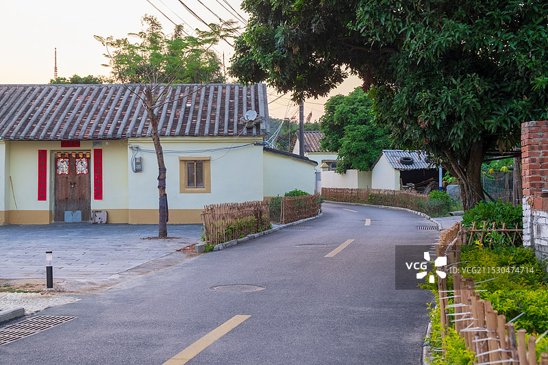 广西北海流下村风光图片素材