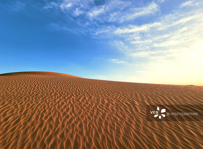 毛乌素沙漠图片素材