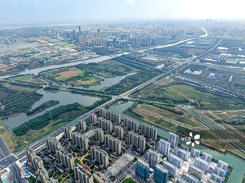 漕湖新城 倪家湾花苑 御窑路漕湖大道 永昌泾水系 苏州相城经济开发区 漕湖产业园 苏相合作区图片素材