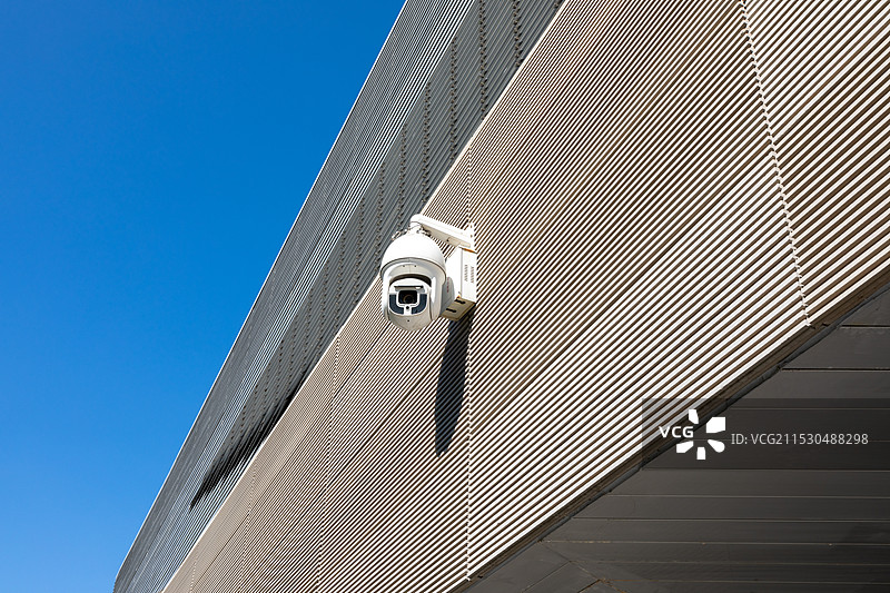 城市建筑和摄像头图片素材