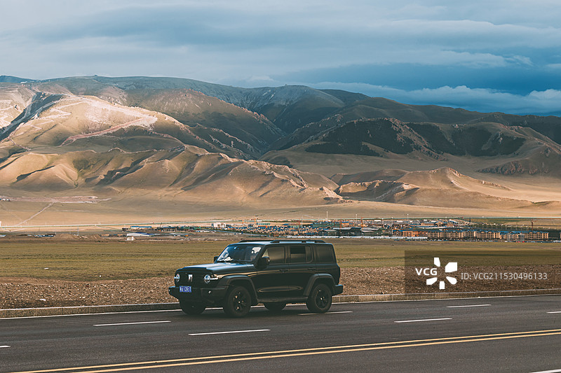 新疆赛里木湖自驾图片素材