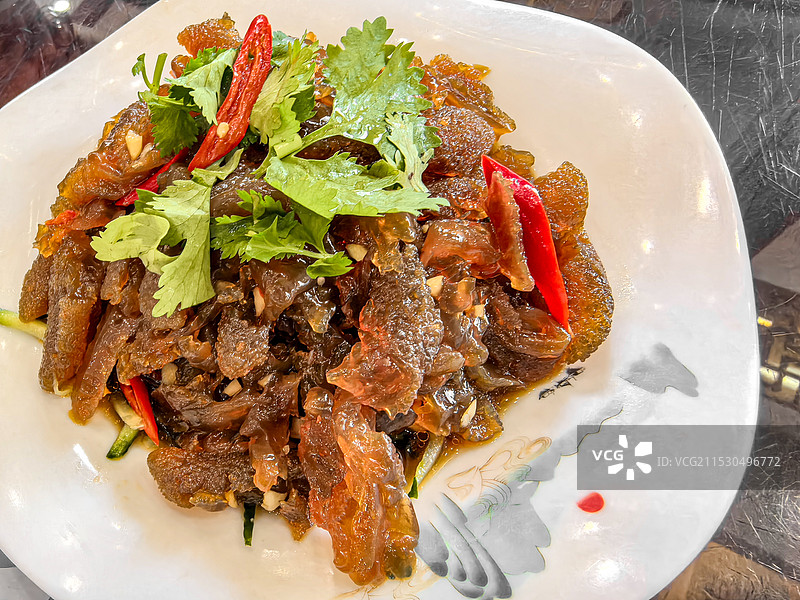 老醋蛰头图片素材