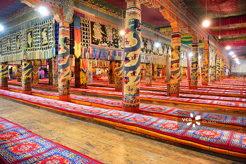 青海省西宁市湟中塔尔寺图片素材