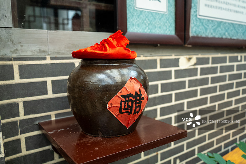 太原东湖醋园醋坛子图片素材