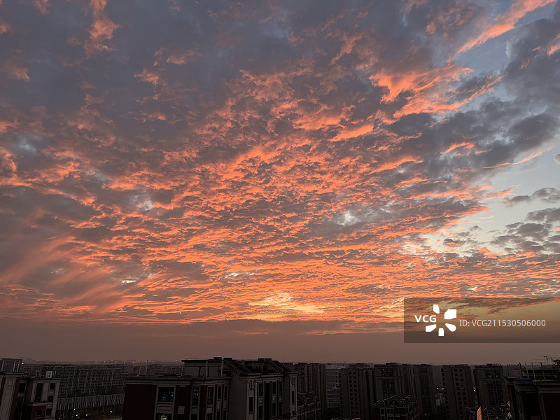 火烧云图片素材