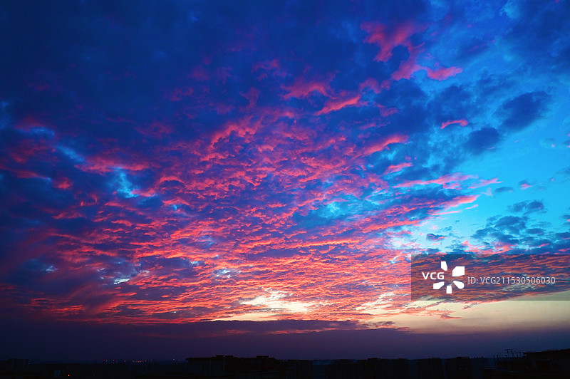 火烧云图片素材