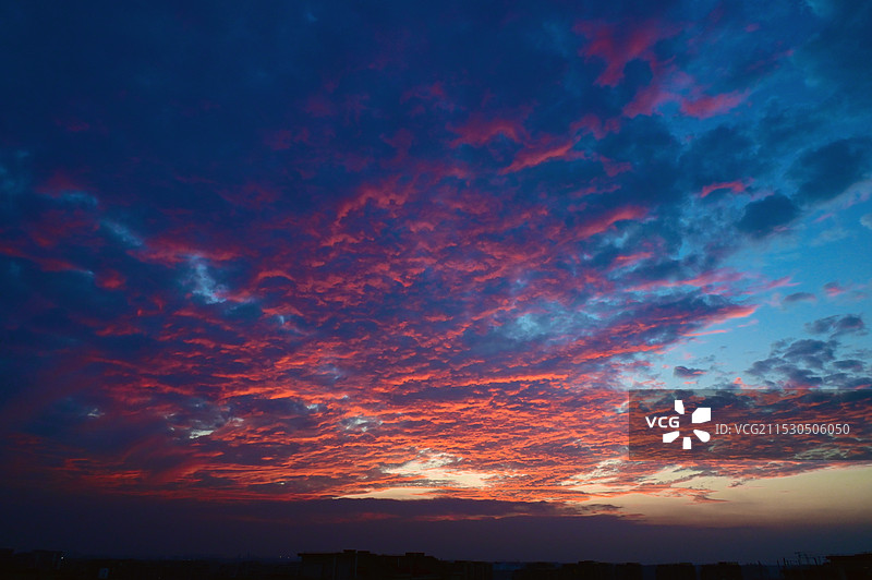 火烧云图片素材