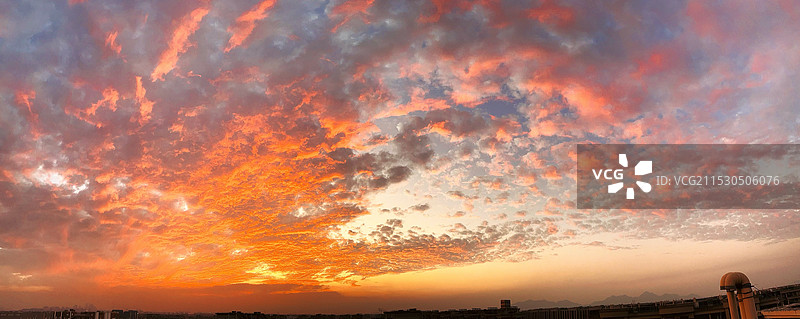 火烧云图片素材