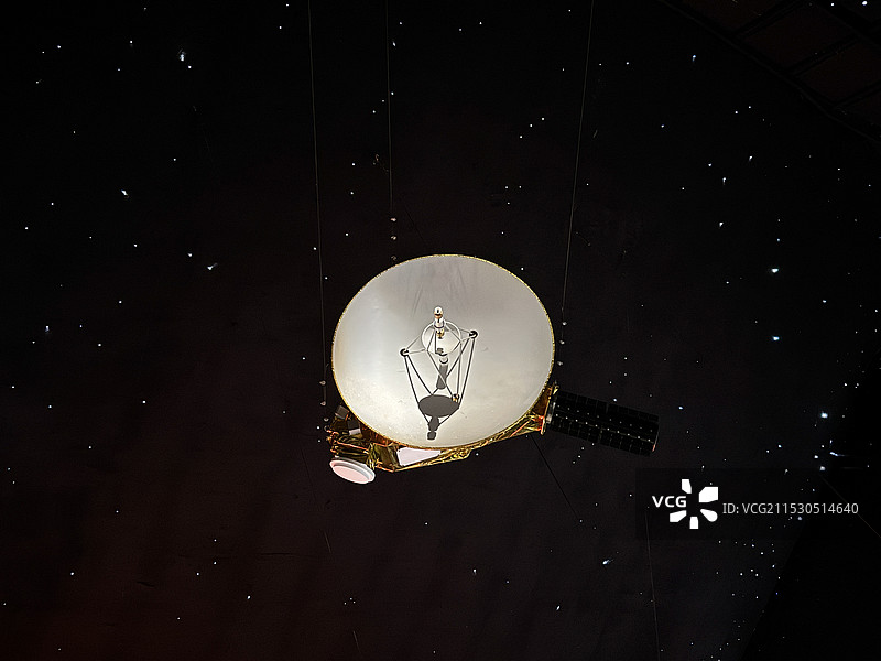 上海天文馆新地平线号探测器模型图片素材