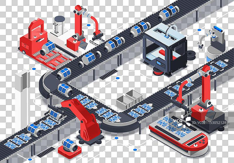 航天设备等距图图片素材