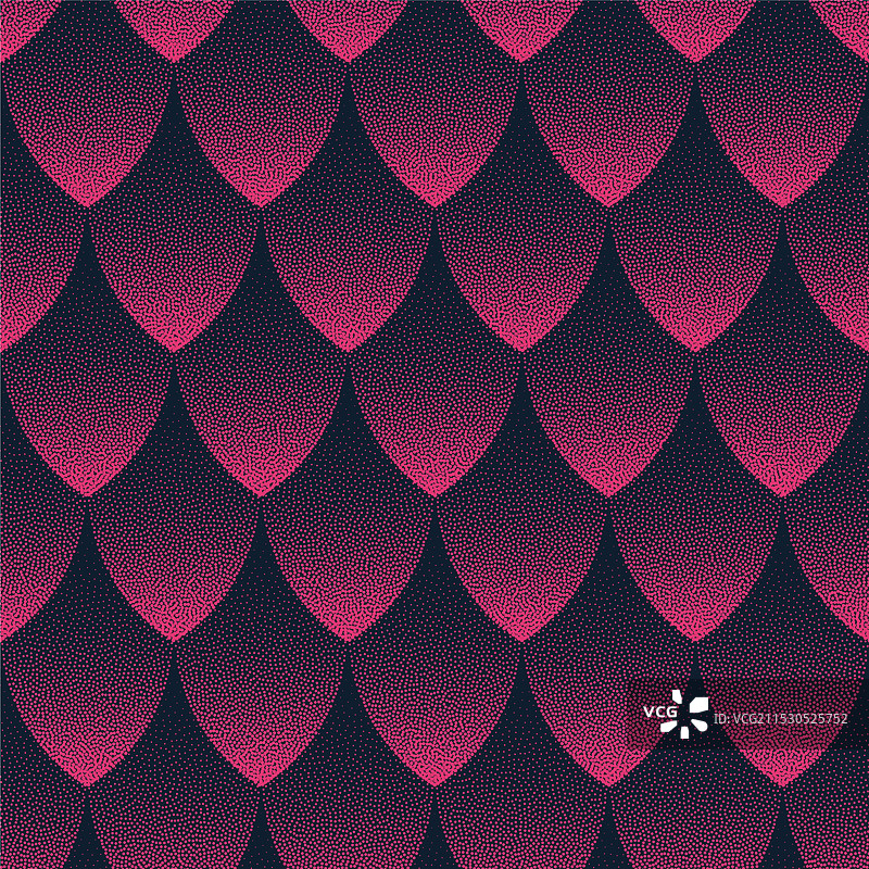 紫色龙鳞无缝图案趋势图片素材