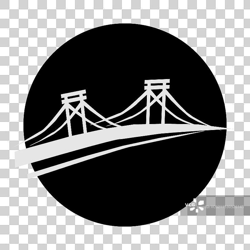 行人天桥的图标图片素材