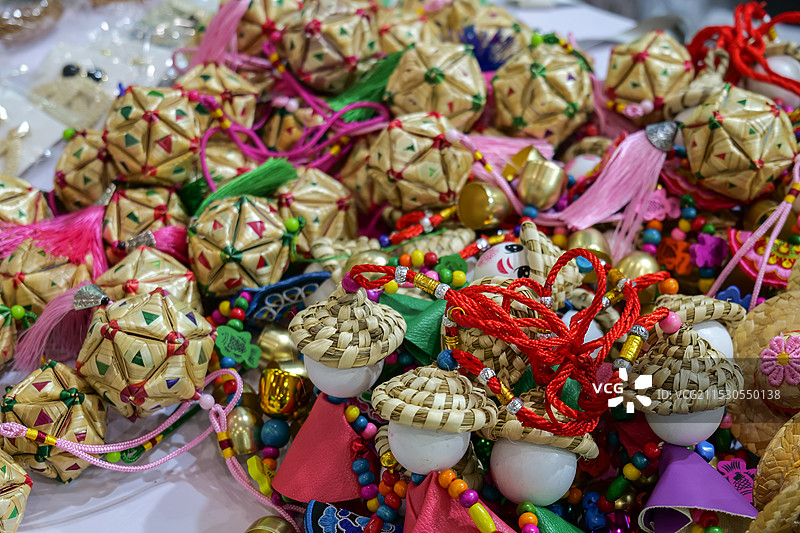 传统草编技艺图片素材