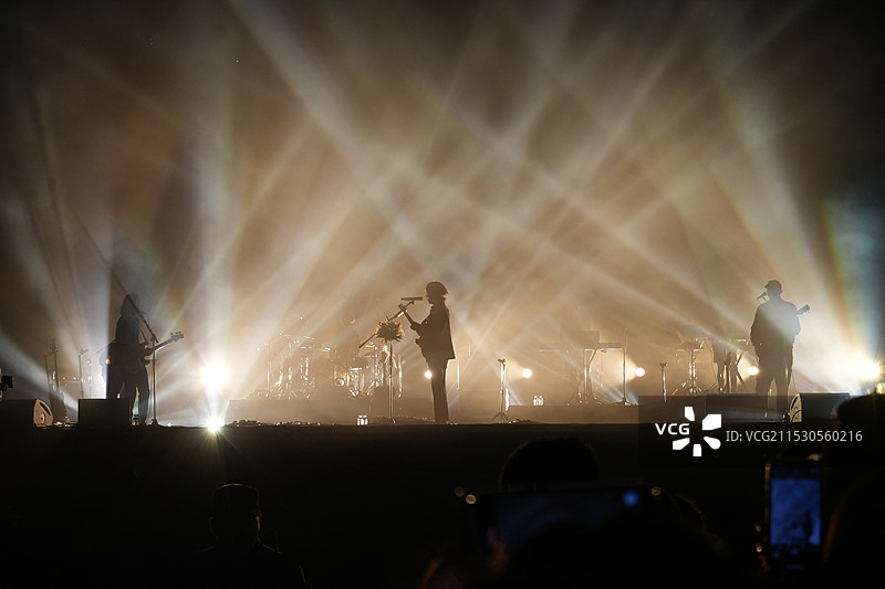 声音玩具乐队现场演出图片素材