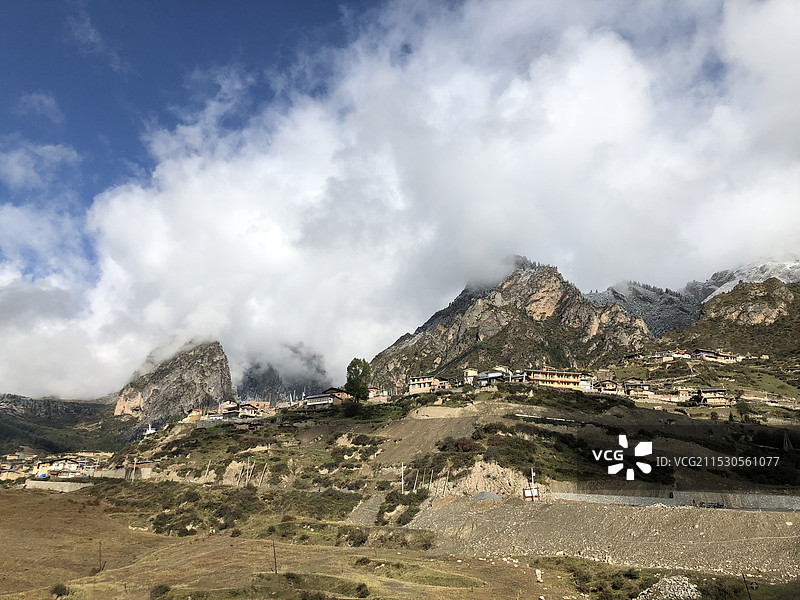 甘南舟曲县拉尕山景区图片素材