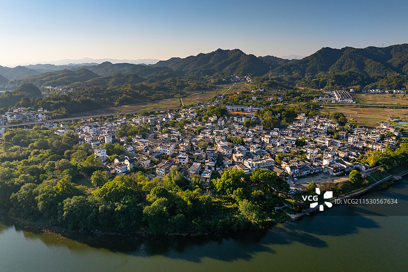 安徽歙县雄村景区图片素材