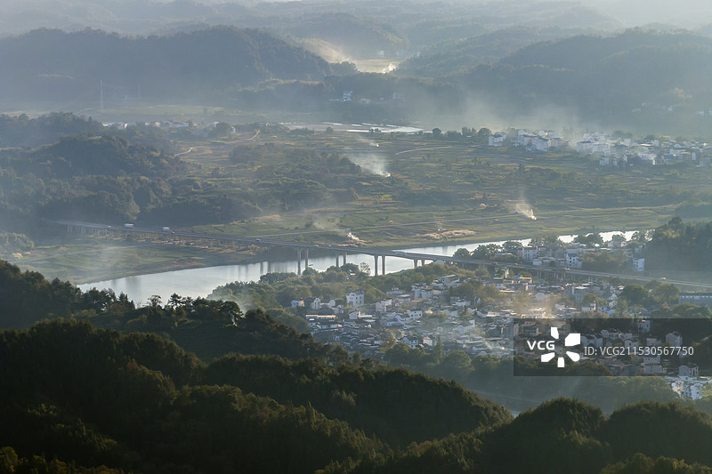 安徽歙县雄村景区图片素材