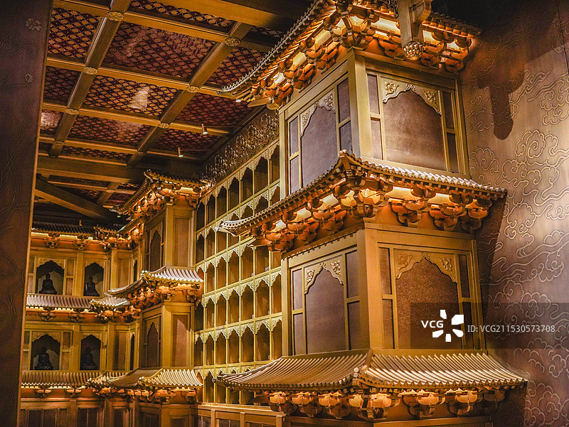 山西大同华严寺图片素材