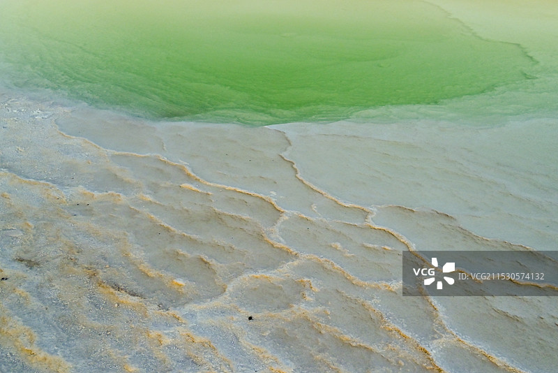 察尔汗盐湖自然风光图片素材