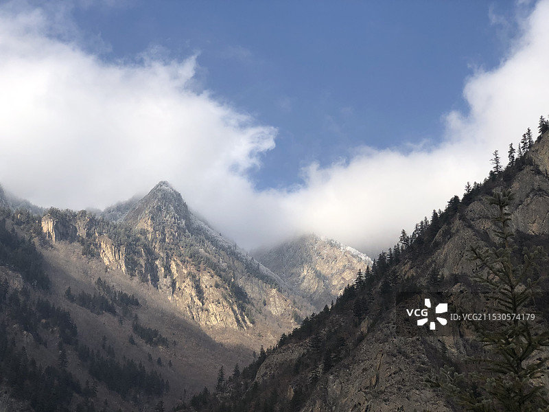 甘南迭部县腊子口景区图片素材