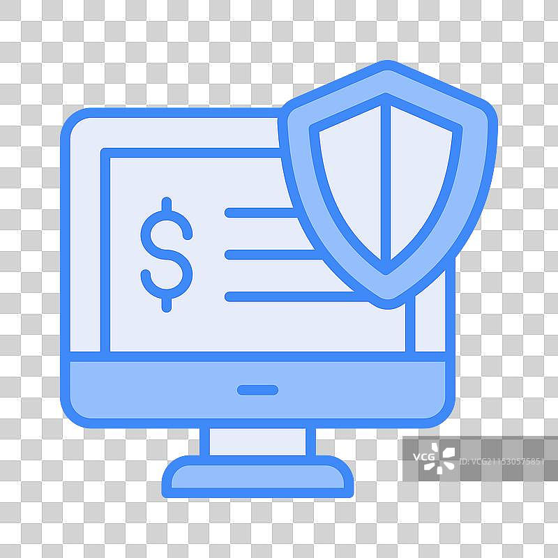 金融数据安全银行账户保护图片素材