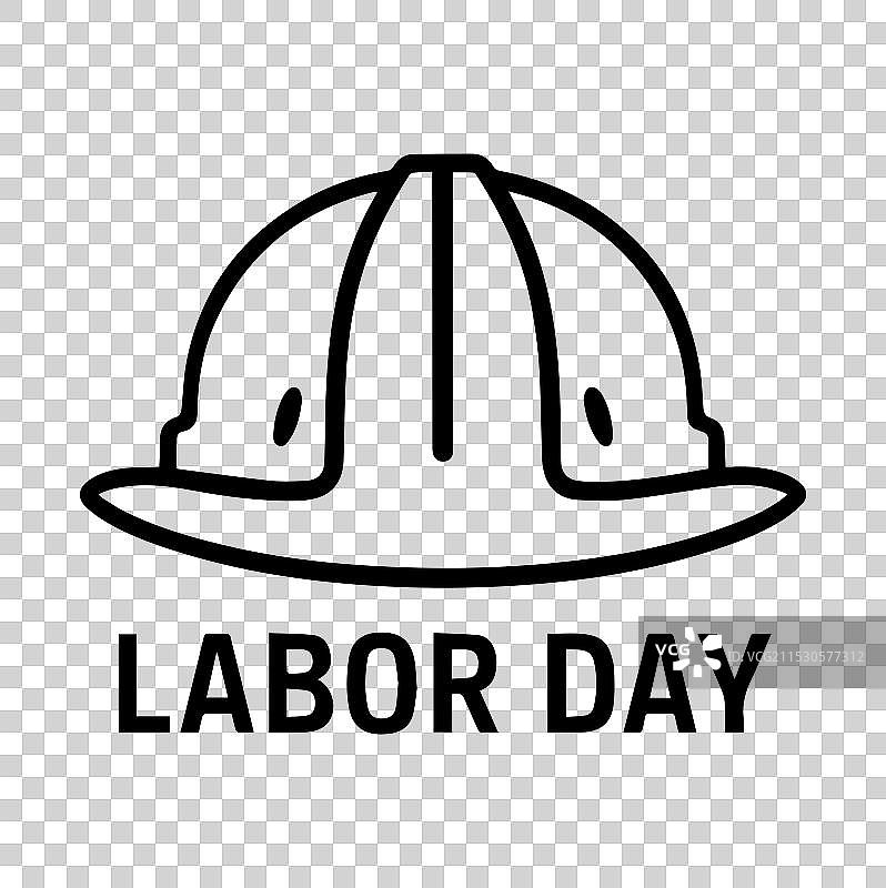 劳动节排版锤子剪影图片素材