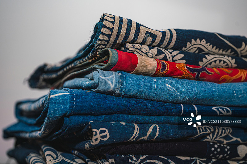 少数民族刺绣图片素材