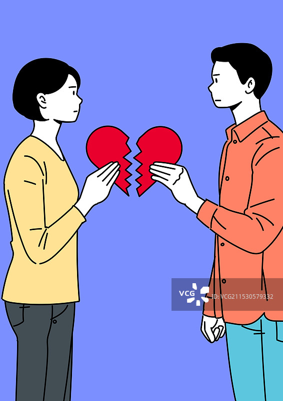 已婚夫妇，离婚，冲突，爱情困难，共享图片素材