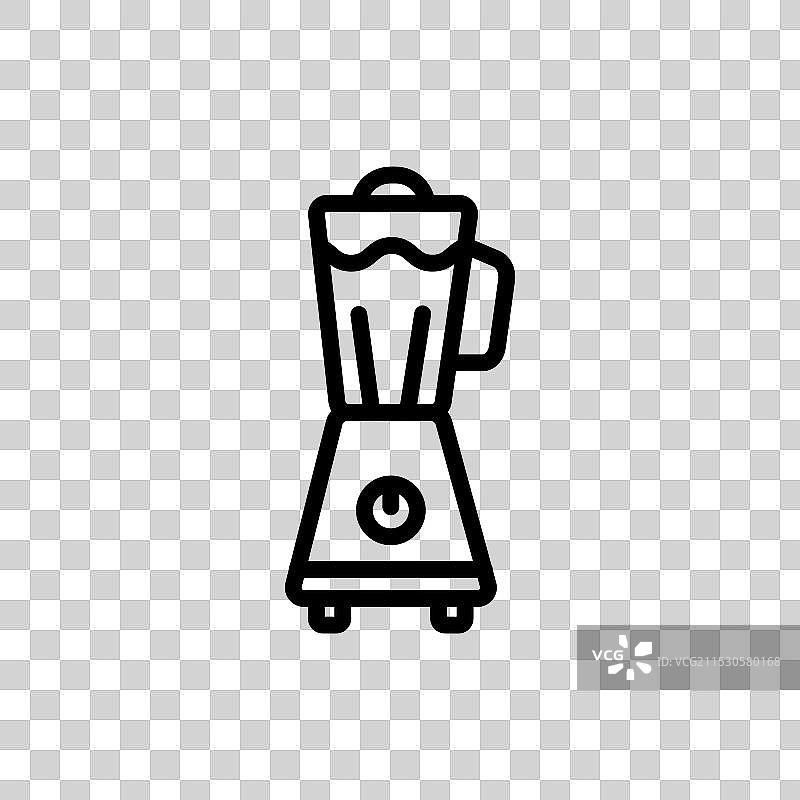 搅拌机图标，背景为白色图片素材