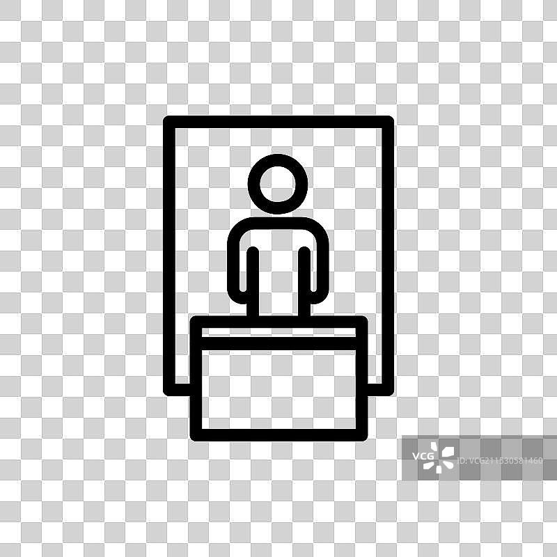 展商图标，背景为白色图片素材