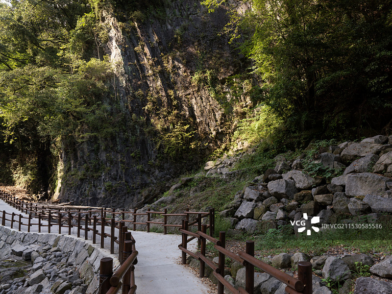峡谷风景高千穗峡图片素材