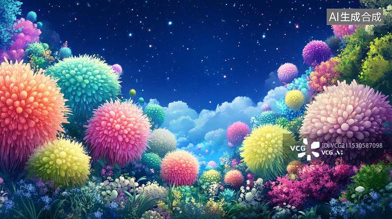【AI数字艺术】海底世界风景图片素材
