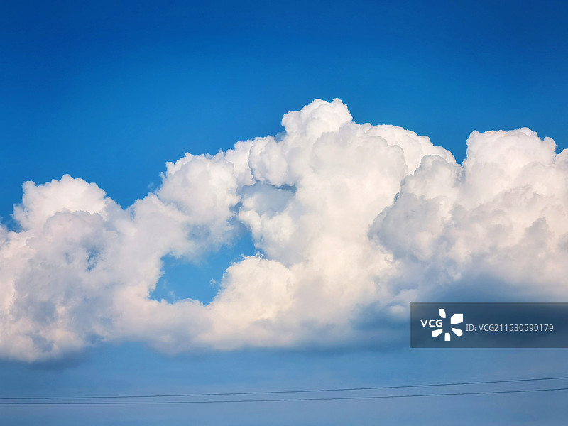 蓝天白云图片素材