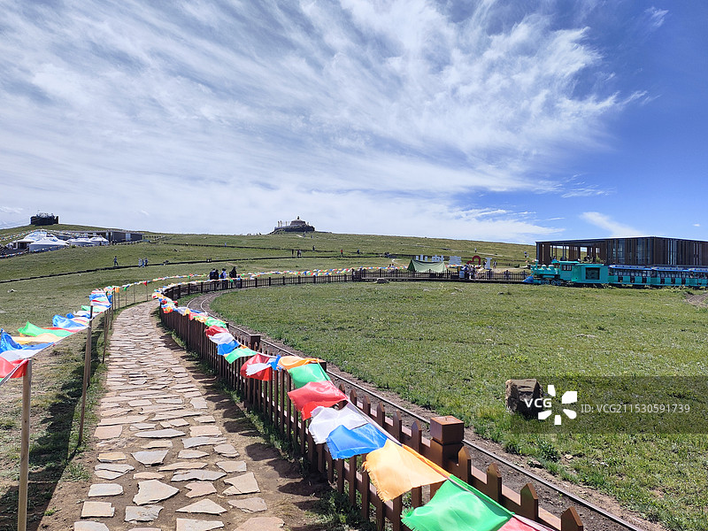 包头春坤山图片素材