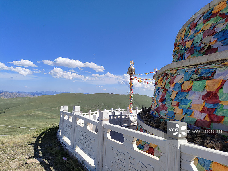 包头春坤山图片素材