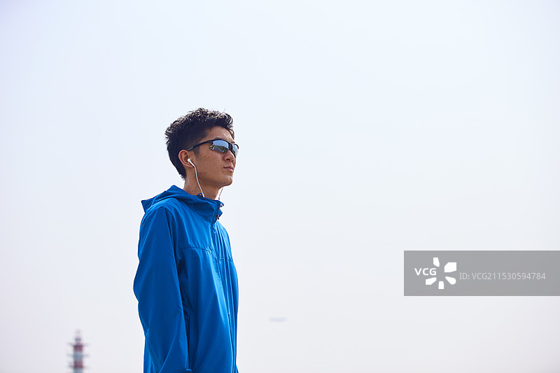 运动员在户外图片素材