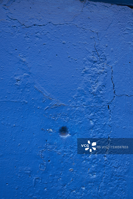 蓝色外墙图片素材