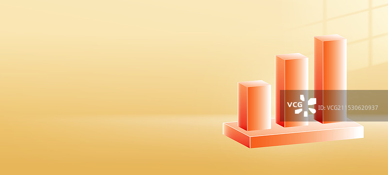 金融商务柱状图图片素材