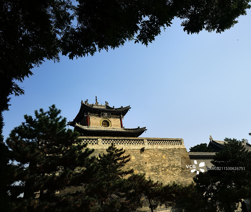 上党门一角图片素材