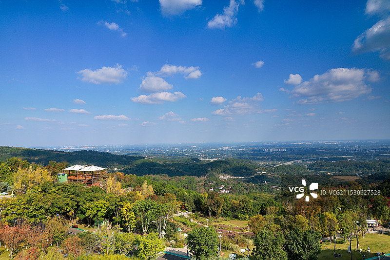 成都丹景台图片素材
