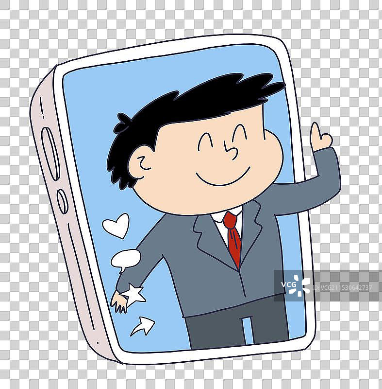 短视频主播图片素材