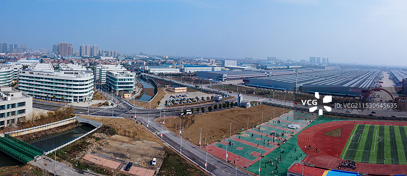 鄂州 武汉 葛仙楼 华容区 长江职业学院 电商大道图片素材