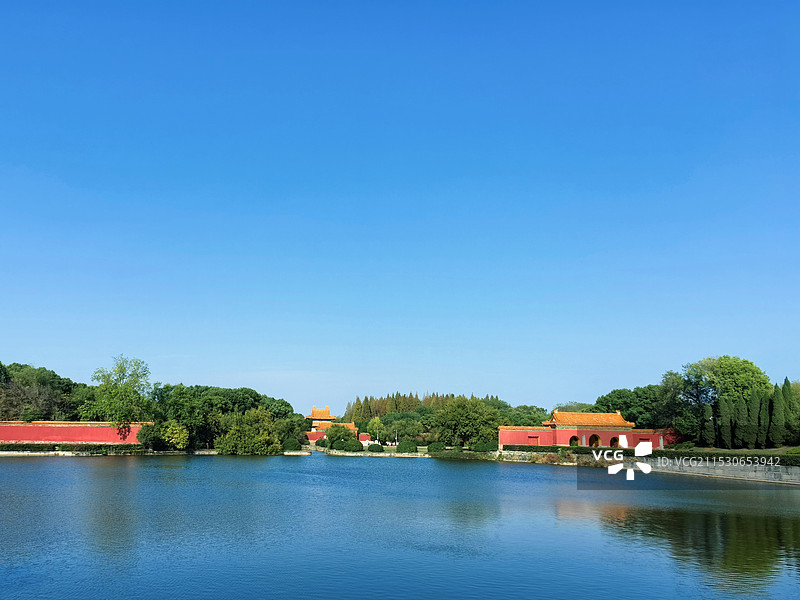 湖北钟祥明显陵图片素材