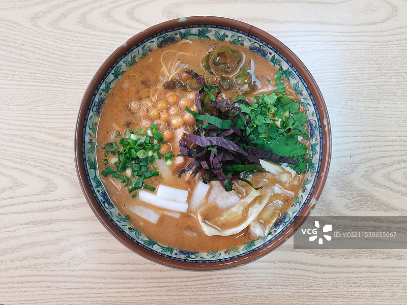 南宁市特色老友猪杂伊面图片素材