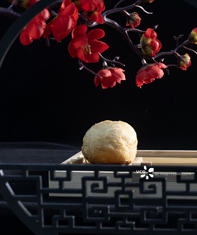 酥式月饼图片素材